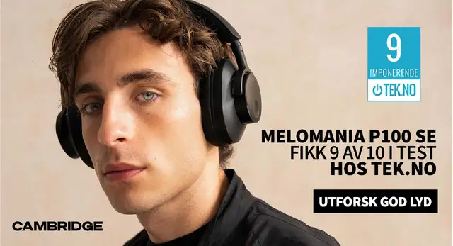 Cambridge Audio hodetelefoner Melomania p100 SE testvinner tek.no